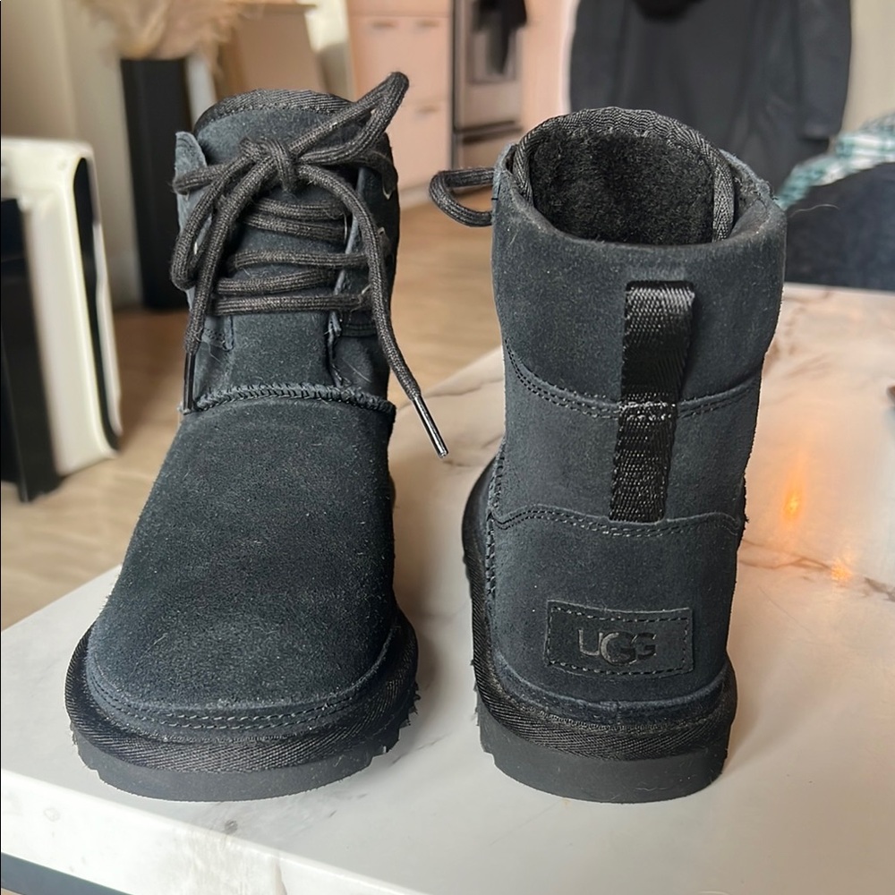 UGG Black Suede Boots - never worn